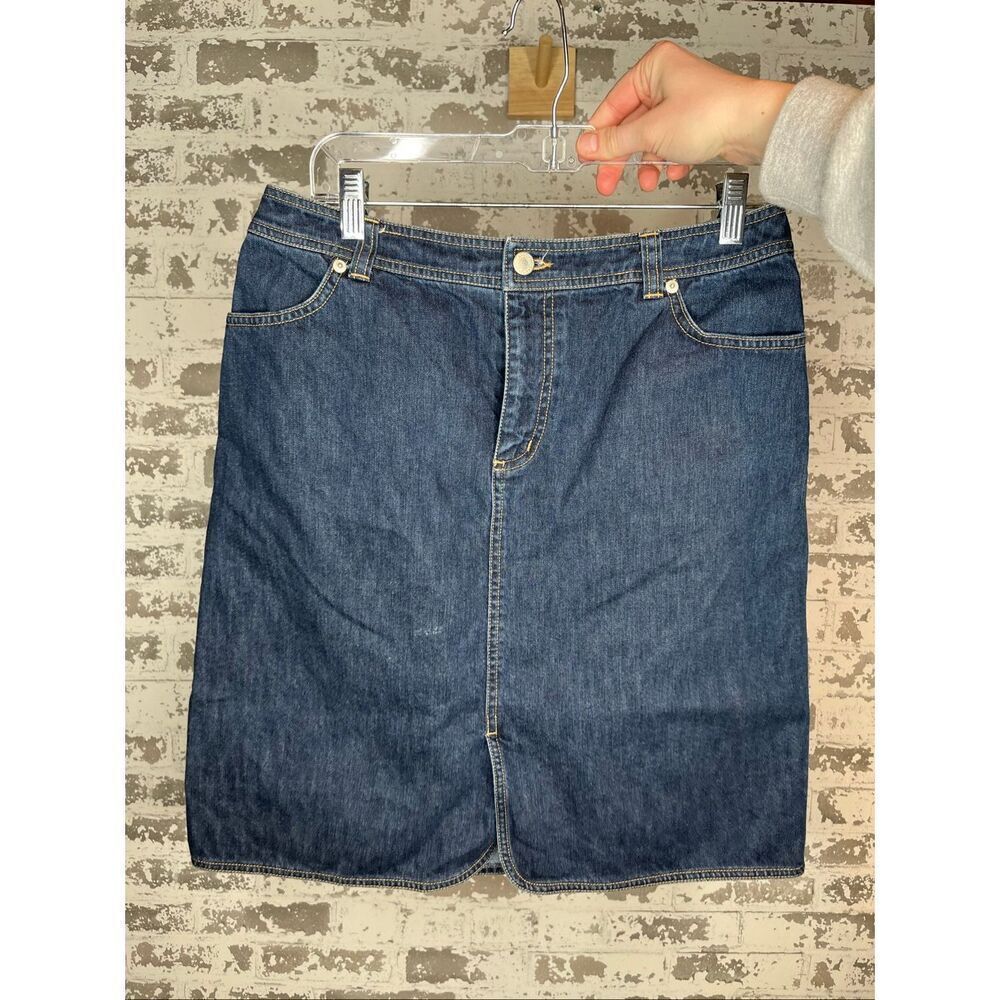 Lands end | women denim skirt